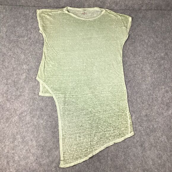 Johnny Was Small Paul & Greta Asymmetrical Hem 100% Linen Tunic Flowy Boho Chic - Picture 6 of 11